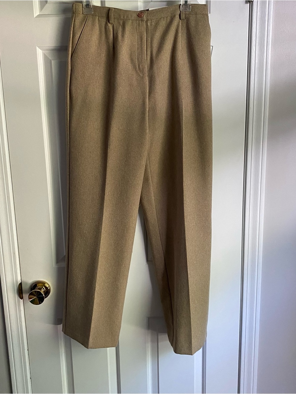 Sag Harbor Tan Trousers 8P NWT
